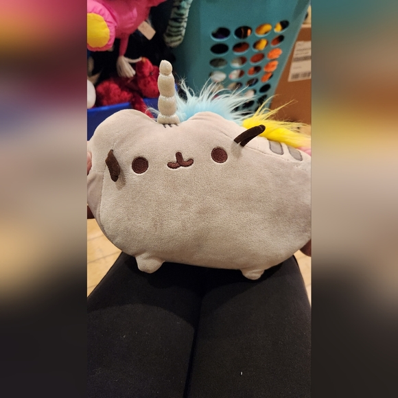Pusheen gray rainbow unicorn plush - Picture 5 of 9